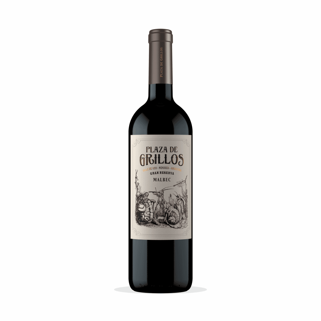 Plaza de Grillos Gran Reserva Malbec — botella