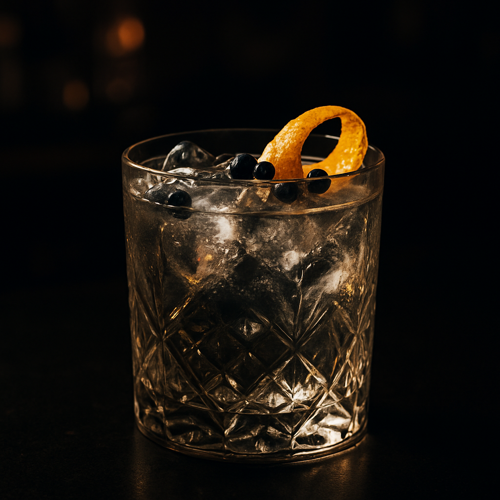 Coctel artesanal preparado con destilados de Destilería Independencia